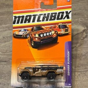 Matchbox 2009 Sahara Survivor #77 New